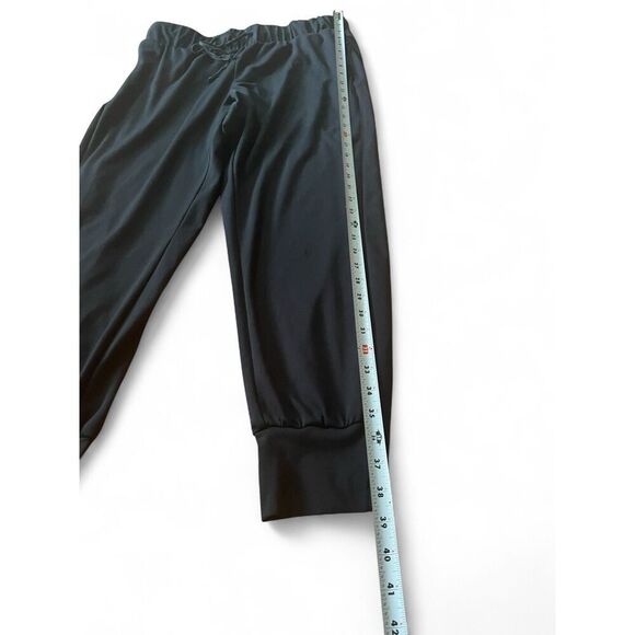 Spyder Active Women's Black Jogger Pants Size Large Stretch Zip Pockets - Picture 3 of 11